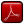 Adobe Acrobat Reader CS3 Icon 24x24 png
